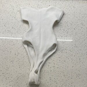 Bound by bond eye One Piece Swimsuit white one size